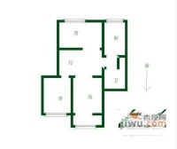 滨江花园3室1厅1卫81㎡户型图