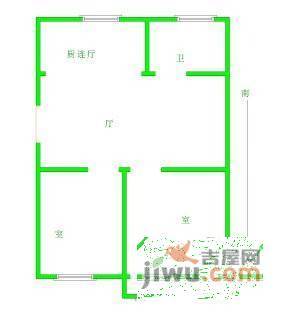 建康花苑3室2厅1卫144㎡户型图