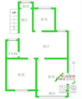 金地苑3室2厅1卫户型图