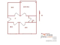 南京体育学院家属院3室1厅1卫65㎡户型图