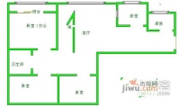 罗马假日3室2厅2卫户型图