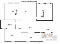 风和日丽3室2厅1卫110㎡户型图