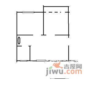 金盛花园2室1厅1卫65㎡户型图