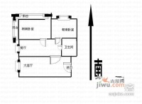 合群新村2室2厅1卫72㎡户型图