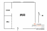 洪武公馆1室1厅1卫39㎡户型图