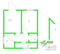 祥和佳园2室1厅1卫72㎡户型图