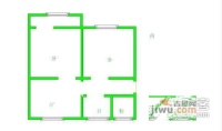 祥和佳园2室2厅1卫户型图