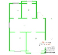 南秀村2室2厅1卫64㎡户型图