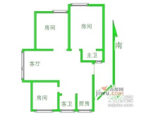 紫藤园3室2厅2卫141㎡户型图