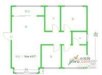 红山山庄3室2厅2卫139㎡户型图