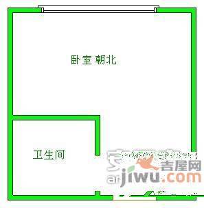 金轮华尔兹1室1厅1卫户型图