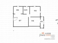 莫愁新寓2室1厅1卫66㎡户型图