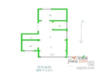 莫愁新寓3室1厅1卫户型图