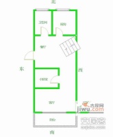 上海明珠花园2室2厅2卫101㎡户型图
