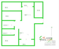 上海明珠花园3室2厅1卫户型图