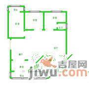 嘉景苑3室2厅1卫130㎡户型图