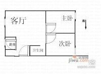 太平花苑北区2室1厅1卫70㎡户型图