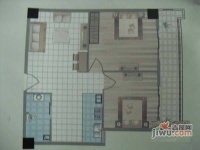 东福金座2室2厅1卫87㎡户型图