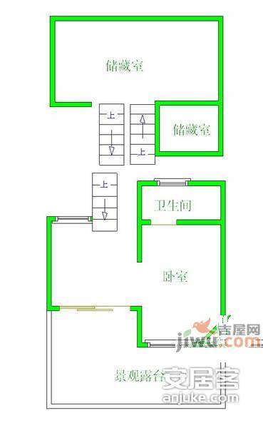 翠屏国际城梧桐苑5室3厅3卫346㎡户型图