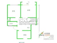 康福村3室1厅1卫75㎡户型图