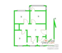 康福村2室2厅1卫户型图