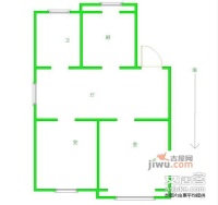 青石村2室1厅1卫73㎡户型图