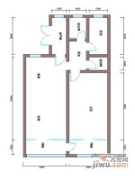 银龙花园1室1厅1卫户型图