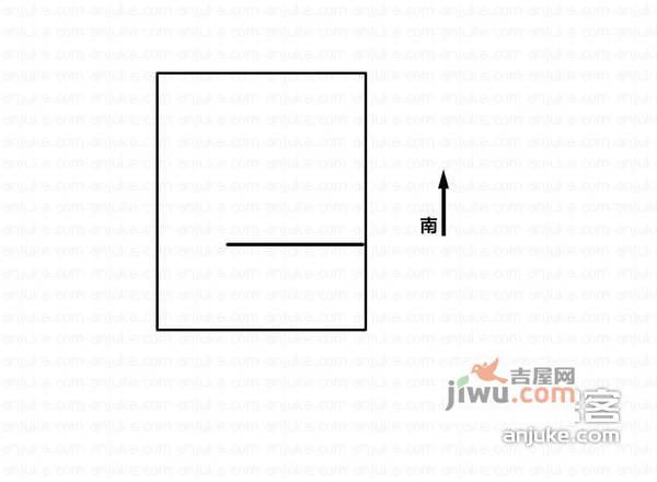 协众雅居1室1厅1卫50㎡户型图