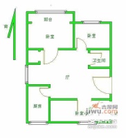 南苑新村3室2厅1卫户型图