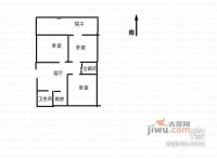 汉口西路小区3室1厅1卫83㎡户型图