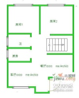 新城尚东花园4室2厅2卫222㎡户型图