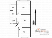 和美小区2室1厅1卫76㎡户型图