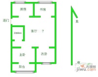 和美小区3室1厅1卫78㎡户型图