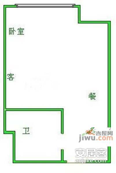 弘阳大厦·骏馆1室1厅1卫67㎡户型图