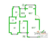 顺达佳苑3室2厅2卫120㎡户型图