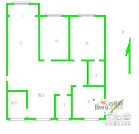 凯悦天琴花园4室2厅2卫213㎡户型图