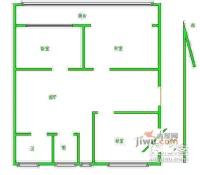 四维新村3室2厅1卫户型图