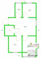 金龙花园3室1厅1卫90㎡户型图