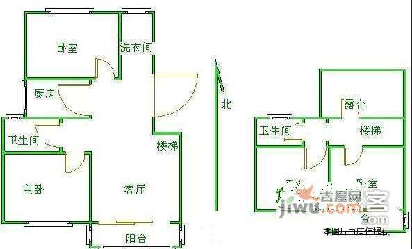 润富花园4室2厅2卫200㎡户型图