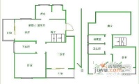 润富花园3室2厅2卫128㎡户型图