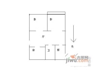 宁夏路小区3室1厅1卫户型图