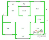 万江共和新城天和苑3室2厅2卫136㎡户型图