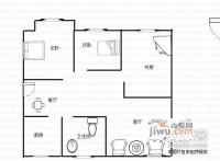 万江共和新城天和苑4室2厅2卫92㎡户型图