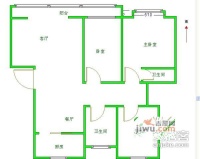 中南麒麟锦城3室2厅2卫109㎡户型图