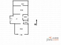 广东路小区2室1厅1卫74㎡户型图