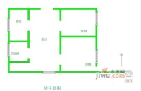 万和源居2室2厅1卫109㎡户型图