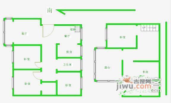 江南文枢苑6室2厅3卫户型图