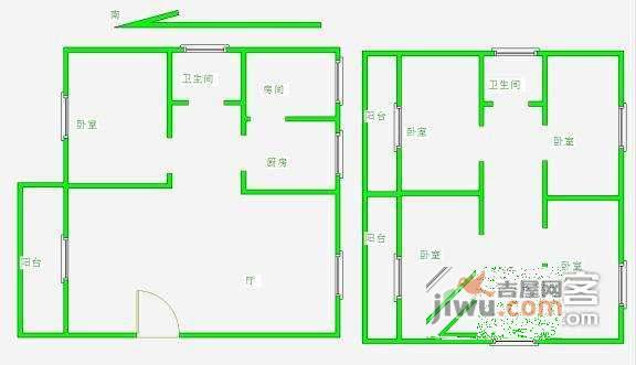 江南文枢苑4室2厅2卫208㎡户型图