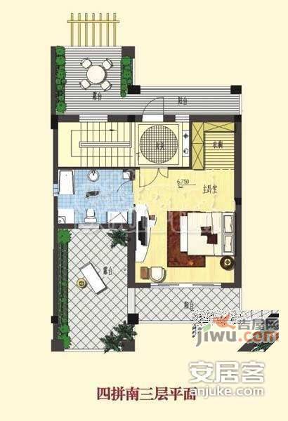 江南文枢苑5室3厅3卫235㎡户型图