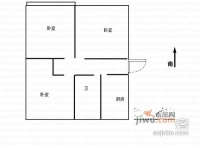 北京东路小区3室1厅1卫109㎡户型图